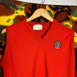 Vintage TPC Golf Lady Hogan Women’s Sweater Vest Size Medium
